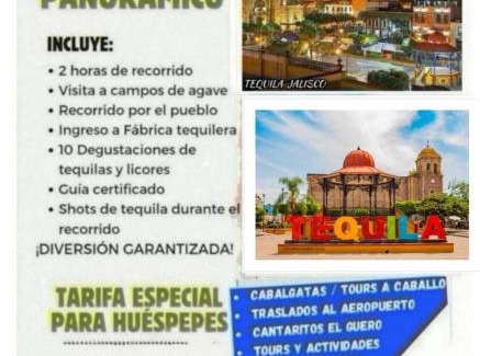 Tequila House | Casa CABAÑA CHULA VISTA a 5 minutos del centro