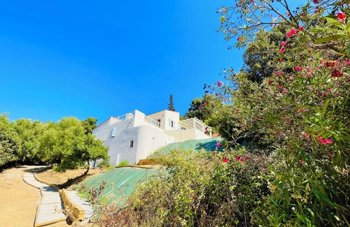 Casaglione House | Casa Capanali In 1ha of nature, private pool seaview.