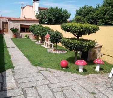 O Grove House | Casa con jardín en primera línea de playa