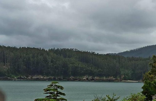 Cerdeira Apartment | Casa da Costa - Apartamento con terraza y vistas al mar