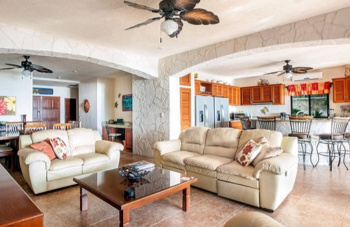 Puerto Morelos Villa | Casa Del Sol: Beachfront Villa, Infinity Pool, 7 bedrooms, Made for Big Groups