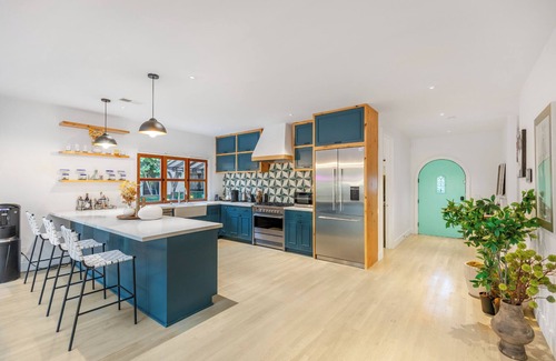 Beverly Grove Villa | Casa del Sol -Stunning Crescent Heights Spanish Villa w/Poolside Tranquility