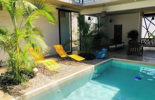 Brisas de Zicatela House | Casa Diego/Minimalist house and indoor pool