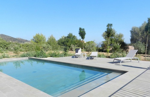 Calenzana Villa | Casa Dumè new air-conditioned villa, heart village, garden, pool, sea and mountain
