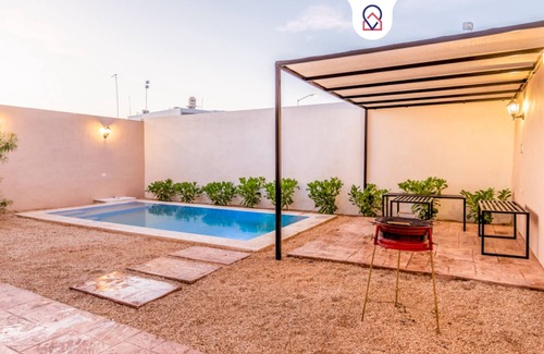Merida Municipality House | Casa Familiar Sian Kaan | Alberca & Auto Check-In