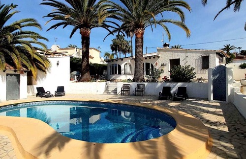 El Tesoro Villa | Casa Flora Moraira: 3 rooms, private pool and parking, wifi, near beaches