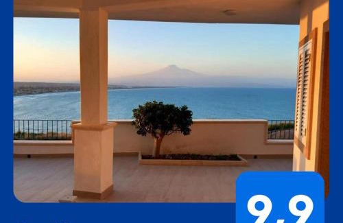 Costa Saracena-Castelluccio House | Casa Framaibla - la veranda sull'Etna