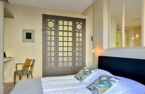 Brive-la-Gaillarde Apartment | Casa Gambetta #4 - Cosy T2 avec Clim & Balcon - Hyper Centre Brive