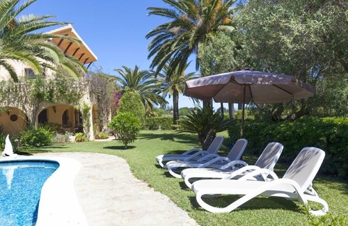 Denia Villa | Casa Huerto beautiful villa with swimming pool and spacious garden
