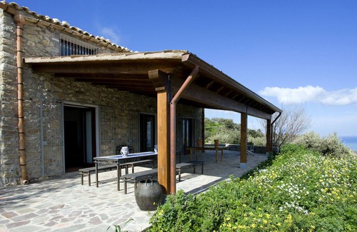 Collesano Cottage | Casa Margherita Prestigious Villa, Beautiful sea and mountain view with pool