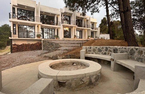 Zacatlan Apartment | Casa Madera 2A Estancia a la orilla del acantilado. Ideal para parejas!