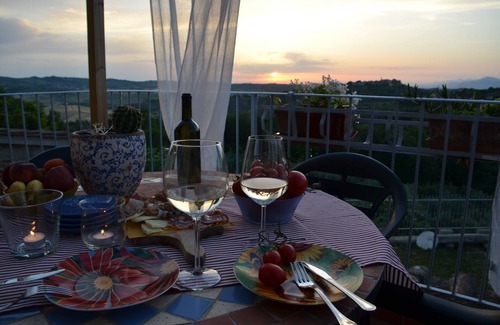 Terricciola Apartment | Casa Magnolia Enjoy unrivaled view and breathtaking sunsets - CIELO