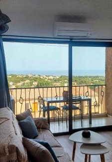 Marine de Saint Ambroggio Apartment | Casa Mar, studio 4P, vue mer, Sant'Ambroggio, Lumio