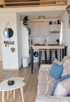 Marine de Saint Ambroggio Apartment | Casa Mar, studio 4P, vue mer, Sant'Ambroggio, Lumio