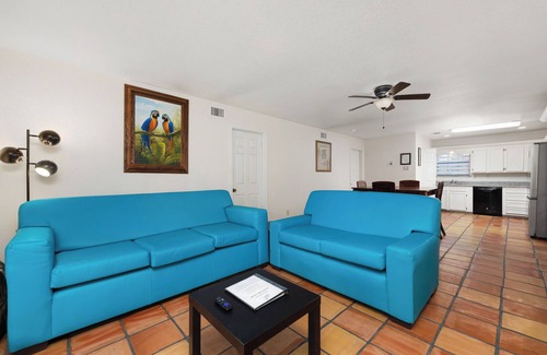 South Padre Island Condo | Casa Mezquite A - Walk to the Beach - WiFi