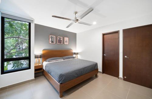 Merida Municipality House | Casa nueva con terraza y alberca en Temozón Norte