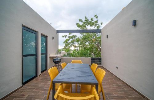 Merida Municipality House | Casa nueva con terraza y alberca en Temozón Norte