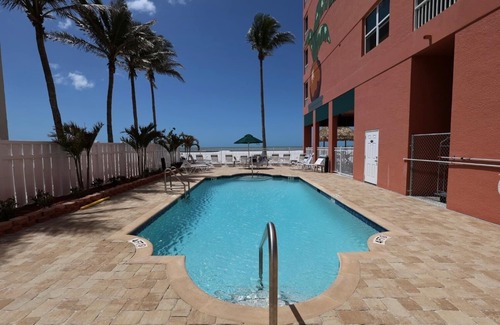Fort Myers Beach Condo | Casa Playa #203 Beach Front "Sandcastle Casa" - Pet Friendly