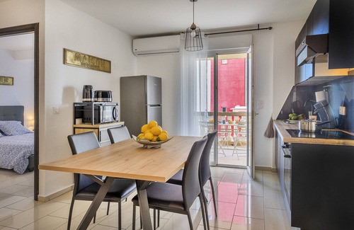 Lucciana Apartment | Casa Santa Maria, renovated apartment, air-conditioned, with terrace.