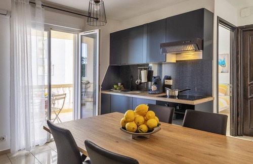 Lucciana Apartment | Casa Santa Maria, renovated apartment, air-conditioned, with terrace.