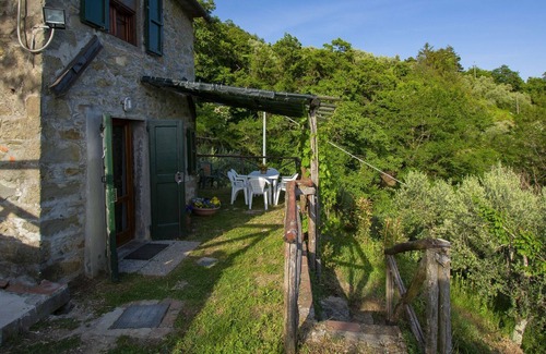Petrognano Other | Casa Serena, dog-friendly Tuscan farmhouse with private garden andfurnished patio & enclosed yard.