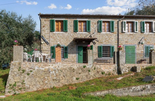 Petrognano Other | Casa Serena, dog-friendly Tuscan farmhouse with private garden andfurnished patio & enclosed yard.