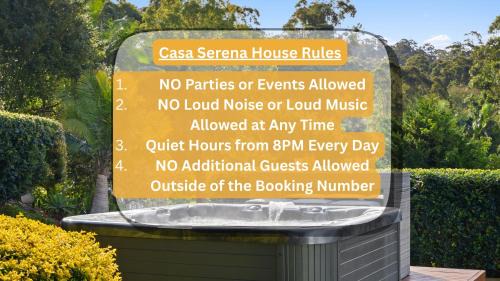 Mount Tamborine House | Casa Serena Tamborine Mountain