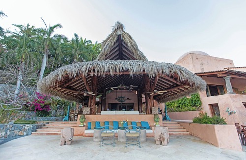 Zihuatanejo Villa | Casa Tomasina: Staffed Oceanfront Estate with Giant Infinity Pool + Views