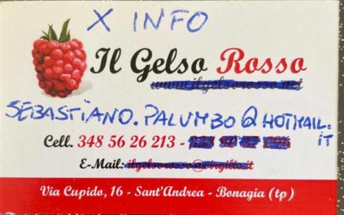 Sant'Andrea Bonagia House | Casa Vacanze Il Gelso Rosso