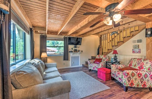 Cloudcroft House | Casa Verde Cabin with Fire Pit 4 Mi to Ski