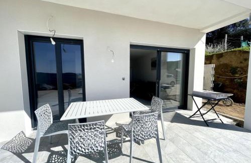 Appietto Apartment | Casamea - Rez de Villa, Famille ,Vue mer, Clim1