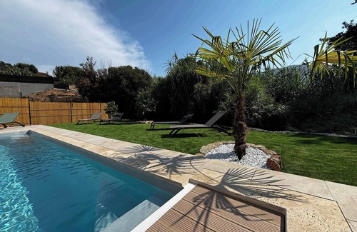 Alata Villa | Casamea | Villa Familiale, Piscine, 15 min Ajaccio