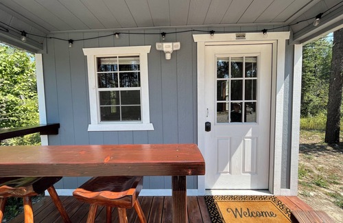 West Glacier Cabin | Casita 1, Tiny Home in Wood Area, 1 Mile From Glacier Entrance- 2 Guests