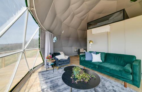 Franklin Apartment | Catskills Glamping at The Deer Dome in Franklin!