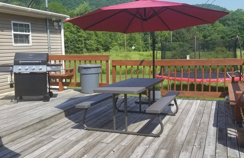 East Branch House | Catskills Modern Comfort Home Mountainous Backdrop