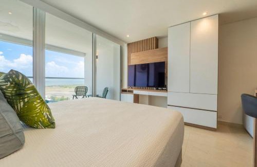 Urbanizacion Eliana Apartment | CB1638 | Suite con daybed piso 16 y balcón panorámico