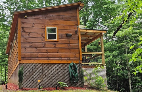 Franklin Cabin | Cedar Bear Cabin - Cozy Mountain View Couples Retreat - Paved Drive & Starlink!