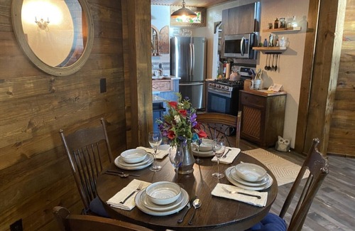 Fayetteville House | Cedar Bluff Hobbit House - Lake View, 3 private gated acres