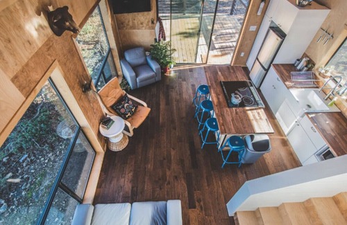 Dripping Springs House | Cedar Hollow, Hill Country cabin w/ Loft & Light
