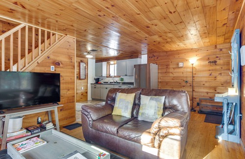 Center Ossipee Cabin | Center Ossipee Cabin w/Game Room & Fire Pit!