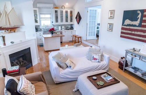 Provincetown Condo | Central Commercial St Condo w/Water Views + Direct Parking