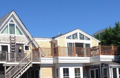 Provincetown Condo | Central Commercial St Condo w/Water Views + Direct Parking