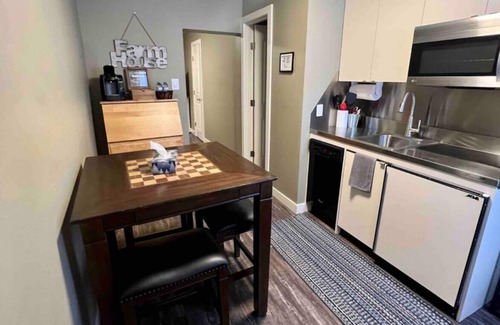 South Lethbridge Apartment | Central Farmhouse-Style Micro Apartment