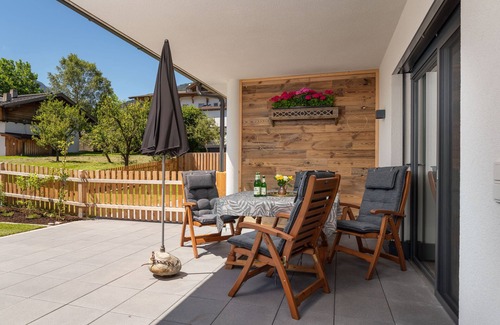 Fuegen Condo | Central holiday apartment with garden & sauna in Fügen, Zillertal