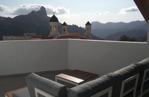 Tejeda Apartment | Central House at Tejeda's Heart with Amazing View