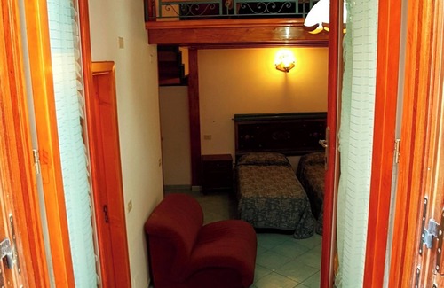 Lipari Historic Centre Apartment | central mezzanine chamber