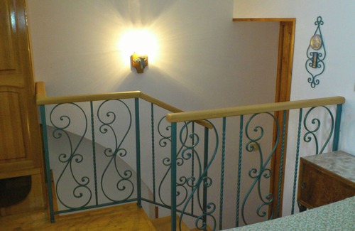 Lipari Historic Centre Apartment | central mezzanine chamber