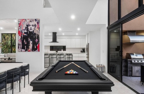 West Little Havana House | Central Miami Luxury Home, Heated Pool, Jacuzzi, Billiards, Grill
