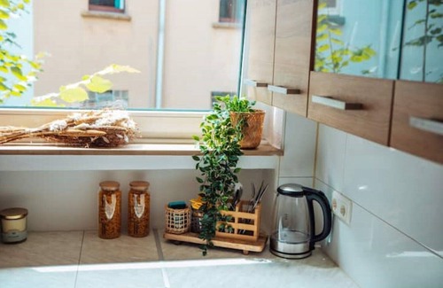 Huttrop Apartment | Central & Modern Wifi Netflix City up to 5 Person