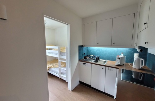 Engelberg Apartment | Central, newly renovated 2-room apartment in the train station and Titlis valley station